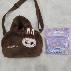 Labubu Plush Bag And Pouch Set